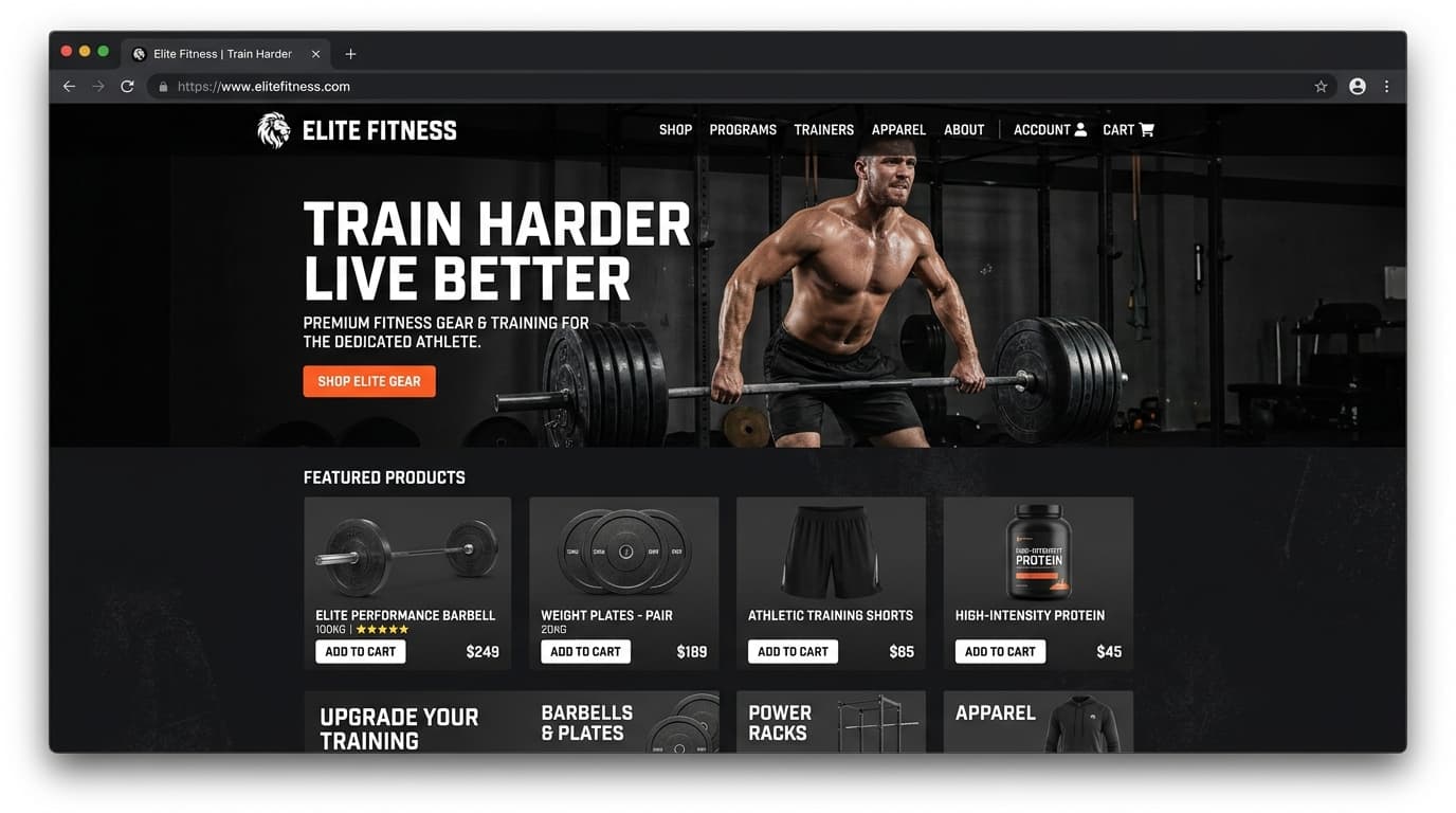 Website redesign visual transformation from old to modern UI