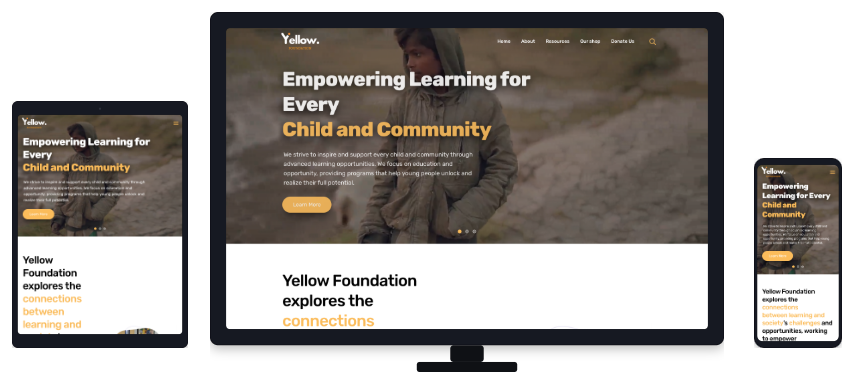 Yellow Foundation project preview